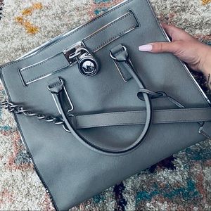 Michael Kors Gray Handbag